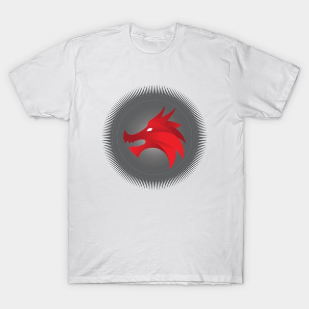 Red Dragon T-Shirt by InnerBeast